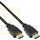 HDMI Kabel St. -> St. verg. Kontakte 2m High Speed schwarz