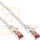 Patchkabel Cat.6 S/FTP (PiMf) 250MHz RJ45 10m wei&szlig;