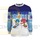 Sonic the Hedgehog Skiing Weihnachtspullover Gr&ouml;&szlig;e S
