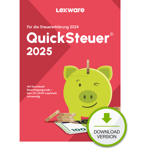 QuickSteuer 2025  ESD    (Steuerjahr 2024) (Download)