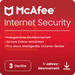 McAfee Internet Security ESD 3 Ger&auml;te 1 Jahr ( Download )