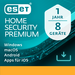 ESET HOME Security Premium Vollversion Lizenz 8 Ger&auml;te 1 Jahr (Download)